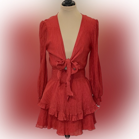 Hello Molly Dresses & Skirts - EUC Hello Molly Lost Somebody Dress Red